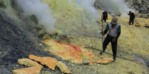 Ijen Vulkan